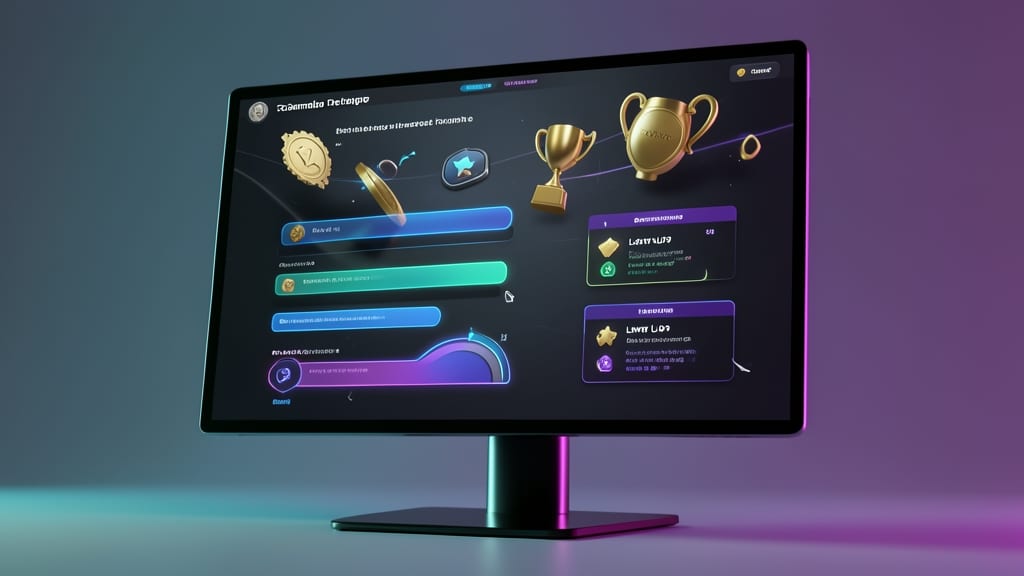 3D Gamified Presentation Template