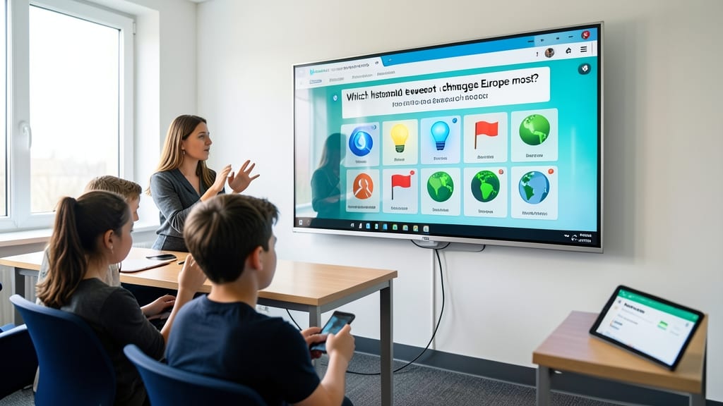 Built-In Classroom Polls and Quizzes
