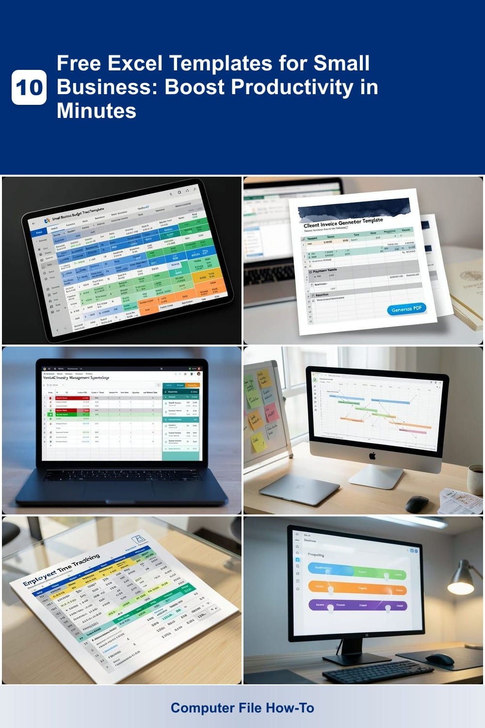 10 Free Excel Templates for Small Business: Boost Productivity in Minutes