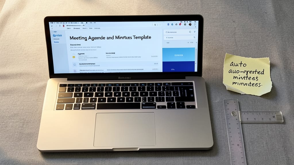 Meeting Agenda and Minutes Template