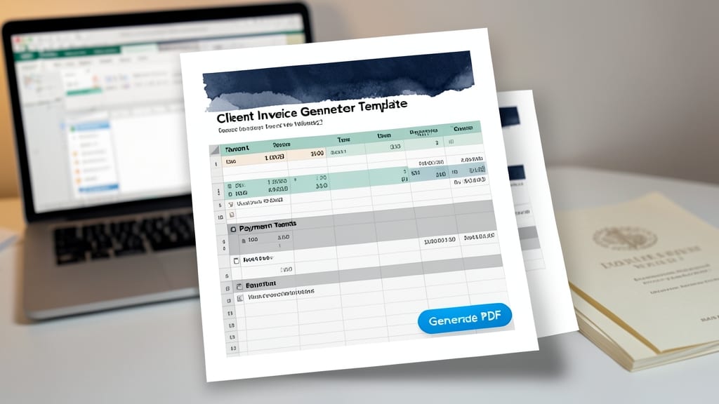 Client Invoice Generator Template