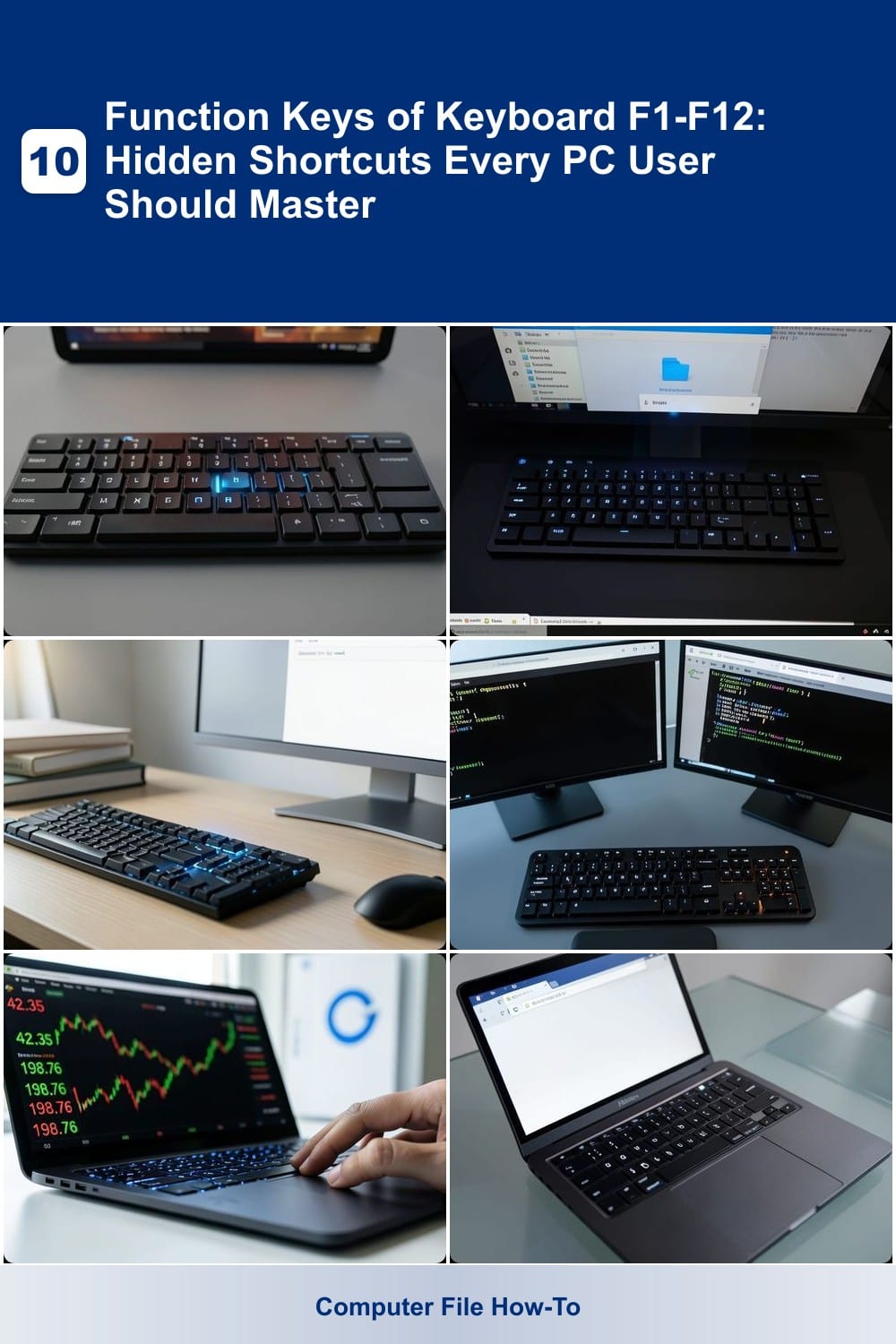 10 Function Keys of Keyboard F1-F12: Hidden Shortcuts Every PC User Should Master
