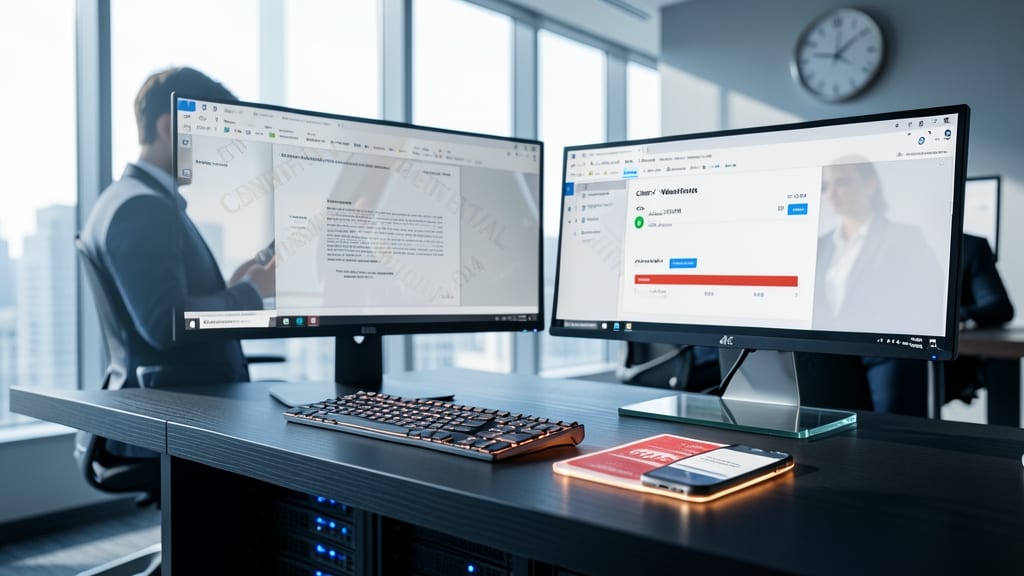 Secure Document Collaboration Workflow