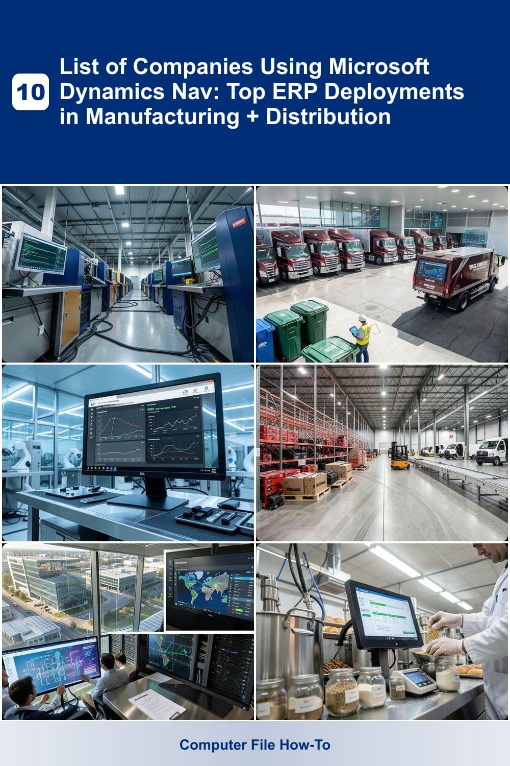 List of Companies Using Microsoft Dynamics Nav: Top ERP Deployments in Manufacturing & Distribution
