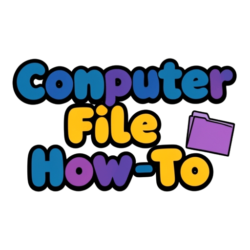 Computer File How-To