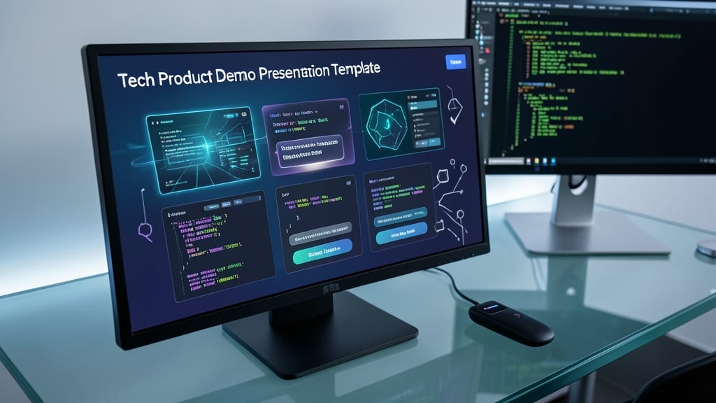 Tech Product Demo Presentation Template