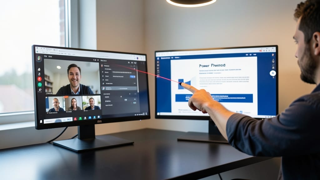 Share PowerPoint Presentations with Laser Pointer