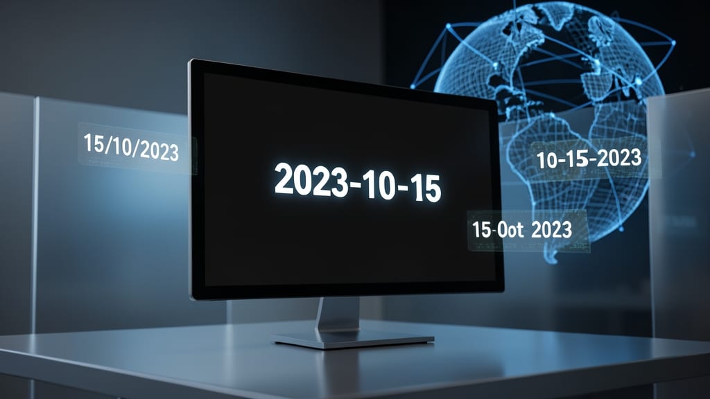 ISO 8601 Date and Time Format
