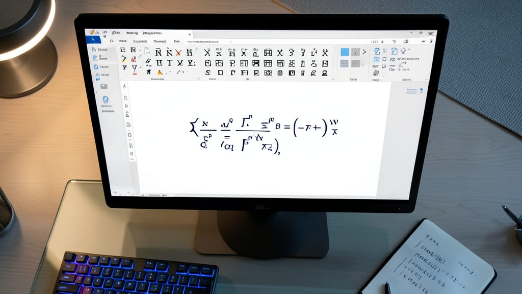 Embed Equations for Technical Writing